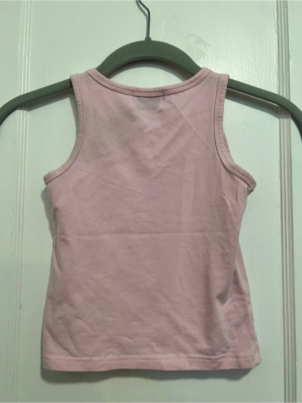 LOLA + THE BOYS Emoji Sparkle Tank in Light Pink